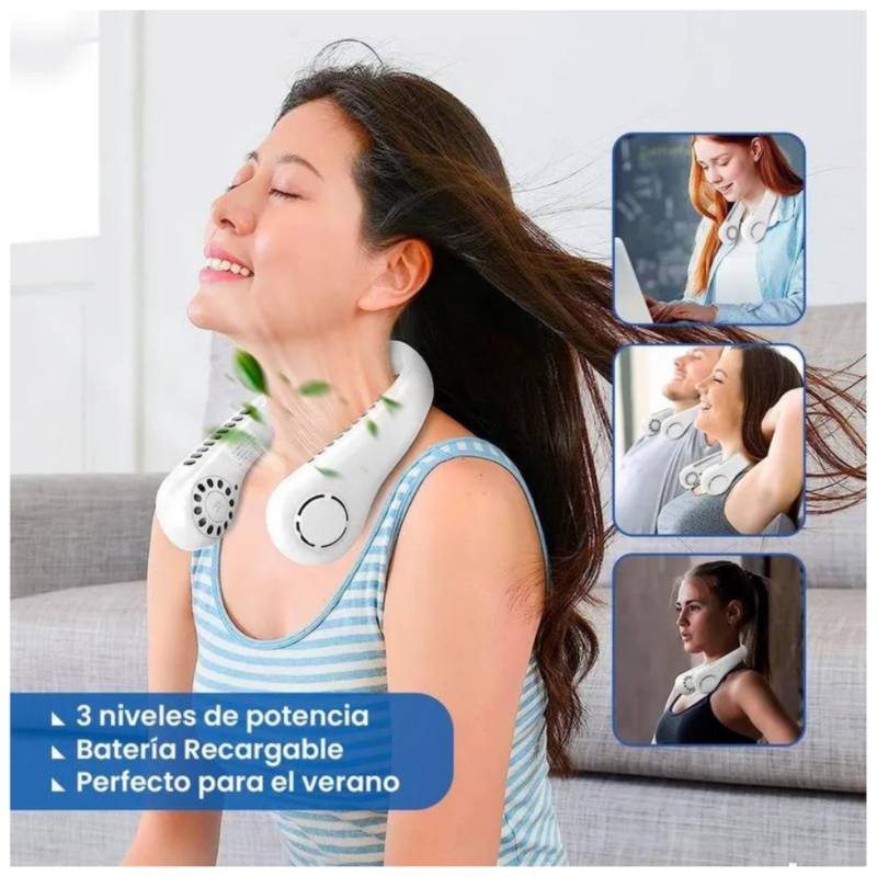 Ventilador De Cuello Portátil